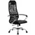 Кресло руководителя Метта &quot;S-B&quot; S-BK-8 CH, ткань-сетка черная №20, спинка-сетка, топ-ган, фото 1