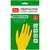 Перчатки резиновые хозяйственные OfficeClean Универсальные, р.L, желтые, пакет с европодвесом, фото 2
