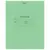 Тетрадь Зелёная обложка 12 л. HATBER, офсет, узкая линия с полями, 12Т5B7 05112, T058084, фото 1