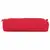 Пенал-тубус ПИФАГОР на молнии, текстиль, красный, 20х5 см, 104387, фото 2