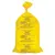 Мешки для мусора медицинские, в пачке 50 шт., класс Б (желтые), 80 л, 70х80 см, 15 мкм, АКВИКОМП, фото 1