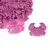 Песок для лепки кинетический ЮНЛАНДИЯ, розовый, 500 г, 2 формочки, ведерко, 104997, фото 4