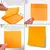 Блок самоклеящийся (стикеры) BRAUBERG НЕОНОВЫЙ 76*76мм, 90 листов, оранжевый, код 1С, 111349, фото 6