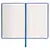 Блокнот МАЛЫЙ ФОРМАТ (100х150 мм) А6 BRAUBERG &quot;Metropolis&quot;, 80 л., балакрон, твердая обложка, на резинке, синий, 111588, фото 3