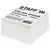 Блок для записей STAFF непроклеенный, куб 8*8*4 см, белый, белизна 70-80%, ХХХХХХ, фото 1