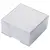 Блок для записей BRAUBERG в подставке прозрачной, куб 9х9х5 см, белый, белизна 95-98%, 122224, фото 2