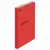 Скоросшиватель картонный мелованный BRAUBERG, гарантированная плотность 360 г/м2, красный, до 200 листов, 124575, фото 1