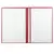 Папка адресная бархат с виньеткой, формат А4, красная, индивидуальная упаковка, АП4-фк-047, фото 2