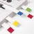 Закладки клейкие BRAUBERG БЕЛЫЕ С ЦВЕТНЫМ КРАЕМ, бумажные, 75х14 мм, 4 цвета х 100 листов, 124811, фото 5