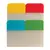 Закладки-выделители листов клейкие BRAUBERG пластиковые, 38х25 мм, 4 цвета х 20 листов, 126696, фото 2