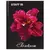 Блокнот МАЛЫЙ ФОРМАТ (110х147 мм) А6, 80 л., твердый переплет, ламинированная обложка, клетка, STAFF, &quot;Красный цветок на черном&quot;, 127212, фото 2