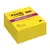 Блок самоклеящийся (стикер) POST-IT Super Sticky, 76х76 мм, 350 л., неоновый желтый, 2028-S, фото 1