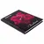 Блокнот МАЛЫЙ ФОРМАТ (110х147 мм) А6, 80 л., твердый переплет, ламинированная обложка, клетка, STAFF, &quot;Красный цветок на черном&quot;, 127212, фото 3