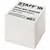 Блок для записей STAFF проклеенный, куб 9х9х9 см, белый, белизна 70-80%, 129205, фото 1