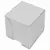 Блок для записей STAFF в подставке прозрачной, куб 9х9х9 см, белый, белизна 70-80%, 129202, фото 2