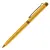 Ручка подарочная шариковая GALANT &quot;Ingrid&quot;, тонкий корпус, золотистый, золотистые детали, пишущий узел 0,7 мм, синяя, 141008, фото 3
