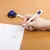 Ручка шариковая настольная BRAUBERG &quot;Стенд-Пен&quot;, СИНЯЯ, пружинка, корпус белый/синий, линия письма 0,5 мм, 141353, фото 8