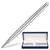 Ручка подарочная шариковая WATERMAN &quot;Hemisphere Stainless Steel CT&quot;, серебристый корпус, палладиевое покрытие, синяя, S0920470, фото 1
