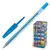 Ручка шариковая BEIFA (Бэйфа) 927, корпус тонированный синий, узел 0,7 мм, линия письма 0,5 мм, AA927-BL, фото 1