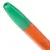 Ручка шариковая BRAUBERG &quot;X-333 Orange&quot;, ЗЕЛЕНАЯ, корпус оранжевый, узел 0,7 мм, линия письма 0,35 мм, 142412, фото 5