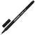 Ручка капиллярная BRAUBERG &quot;Aero&quot;, ЧЕРНАЯ, трехгранная, металлический наконечник, линия письма 0,4 мм, 142252, фото 1
