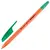 Ручка шариковая BRAUBERG &quot;X-333 Orange&quot;, ЗЕЛЕНАЯ, корпус оранжевый, узел 0,7 мм, линия письма 0,35 мм, 142412, фото 1
