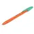 Ручка шариковая BRAUBERG &quot;X-333 Orange&quot;, ЗЕЛЕНАЯ, корпус оранжевый, узел 0,7 мм, линия письма 0,35 мм, 142412, фото 6