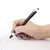 Ручка шариковая масляная автоматическая с грипом BRAUBERG BLACK&amp;WHITE &quot;Blank&quot;, СИНЯЯ, узел 0,7 мм, линия письма 0,35 мм, 142660, фото 9