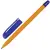Ручка шариковая STAFF, СИНЯЯ, шестигранная, корпус оранжевый, узел 1 мм, линия письма 0,5 мм, 142661, фото 2