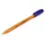 Ручка шариковая STAFF, СИНЯЯ, шестигранная, корпус оранжевый, узел 1 мм, линия письма 0,5 мм, 142661, фото 6
