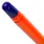 Ручка шариковая масляная BRAUBERG &quot;Flame&quot;, СИНЯЯ, корпус оранжевый, узел 1 мм, линия письма 0,7 мм, 142680, фото 5