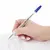 Ручка шариковая ОФИСБУРГ Line, корпус прозрачный, узел 1мм, линия письма 0,5мм, синяя, 143206, фото 7