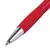 Ручка шариковая автоматическая с грипом BRAUBERG SUPER, СИНЯЯ, корпус красный, узел 0,7 мм, линия письма 0,35 мм., 143371, фото 3