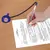 Ручка шариковая настольная BRAUBERG Counter Pen, СИНЯЯ, пружинка, корпус синий, 0,5мм, 143259, фото 9