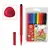 Фломастеры KOH-I-NOOR, 10 цветов, смываемые, трехгранные, пластиковая упаковка, европодвес, 771002AJ04TERU, фото 1