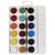 Краски акварельные JOVI, 18 цветов, с кистью, пластиковая коробка, европодвес, 800/18, фото 2