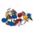 Кнопки канцелярские BRAUBERG, металлические, цветные, 10 мм, 50 шт., в картонной коробке, 220554, фото 3