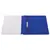 Скоросшиватель пластиковый BRAUBERG, А4, 130/180 мкм, синий, 220385, фото 6