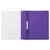 Скоросшиватель пластиковый BRAUBERG, А4, 130/180 мкм, фиолетовый, 220388, фото 2