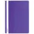 Скоросшиватель пластиковый BRAUBERG, А4, 130/180 мкм, фиолетовый, 220388, фото 1