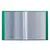 Папка 20 вкладышей BRAUBERG стандарт, зеленая, 0,6 мм, 221593, фото 3
