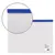 Папка-конверт на молнии МАЛОГО ФОРМАТА (245х190 мм), A5, прозрачная, молния синяя, 0,11 мм, BRAUBERG, 221227, фото 4