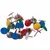 Кнопки канцелярские BRAUBERG, металлические, цветные, 10 мм, 100 шт., в пластиковой коробке, 221114, фото 3