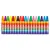 Восковые мелки утолщенные ПИФАГОР, 18 цветов, на масляной основе, яркие цвета, 222971, фото 2
