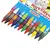 Восковые карандаши утолщенные ПИФАГОР, 12 цветов, 222966, фото 4