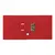 Папка-регистратор BRAUBERG с двухсторонним покрытием из ПВХ, 70 мм, красная, 222652, фото 3