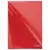 Папка-уголок BRAUBERG, красная 0,10 мм, 223967, фото 2