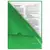 Папка-уголок жесткая, непрозрачная BRAUBERG, зеленая, 0,15 мм, 224881, фото 4