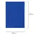 Папка-уголок жесткая, непрозрачная BRAUBERG, синяя, 0,15 мм, 224880, фото 7
