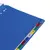Разделитель пластиковый ОФИСМАГ, А4, 12 листов, цифровой 1-12, оглавление, цветной, 225617, фото 5